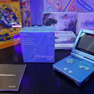 Game Boy Advance SP (Azul Metálico) – Edición Clásica 🎮✨